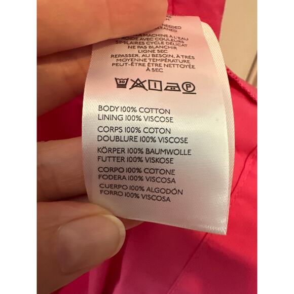 Anthropologie NWT The Somerset Strapless Maxi Dress Hot Pink Size Large - Picture 8 of 9